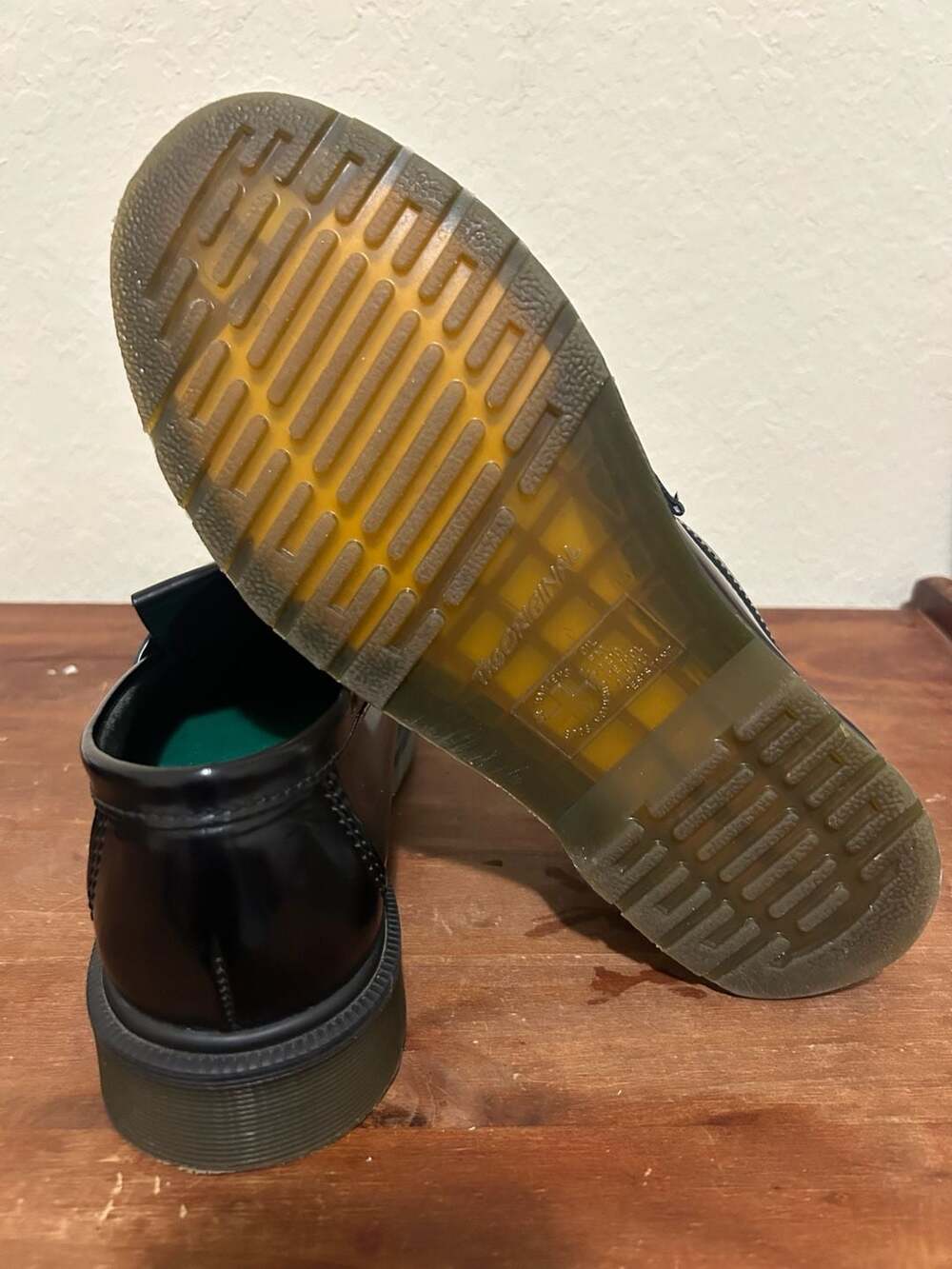 Dr. Martens Adrian Black Smooth Tassel Loafers Size 7 Men’s - Picture 6 of 10